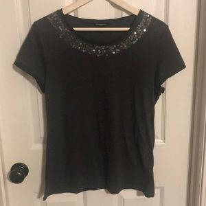 Banana Republic sequined Tee